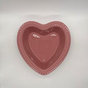 Chantal Heart Bowl Pink 3 Cup 0.7L Freezer Microwave Oven Dishwasher Safe